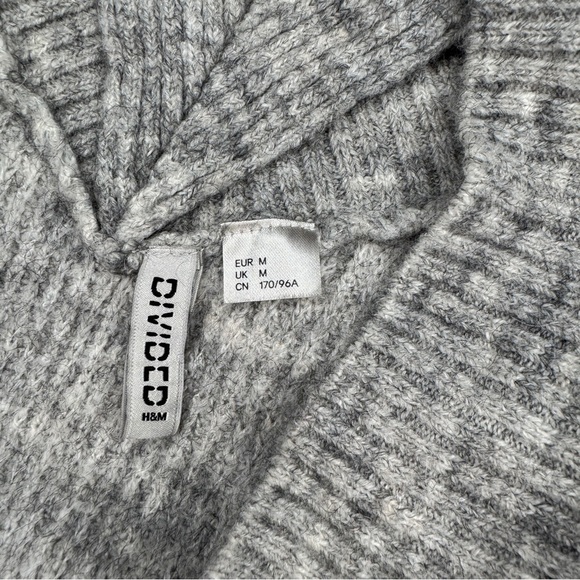 Divided by H&M women’s sz M wool/alpaca blend free people inspired contemporary - Picture 3 of 6